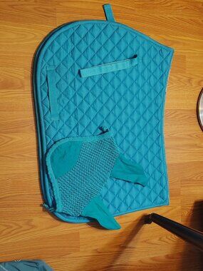 smartpak teal saddle pad.